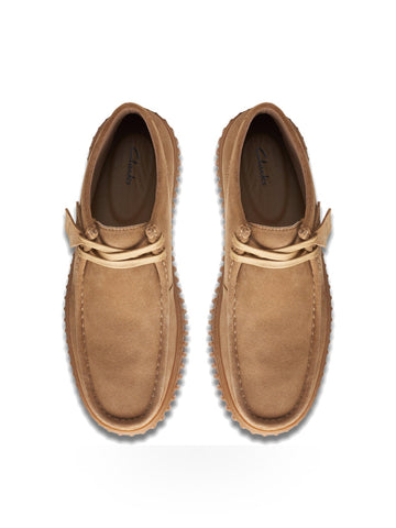 CLARKS Torhill Hi - Stivali e Stivaletti Uomo - Dark Sand Suede