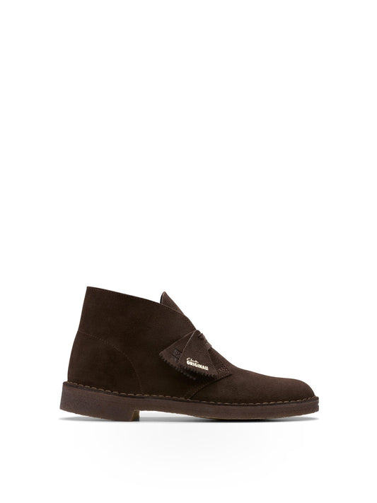 CLARKS Desert Boot - Stivali e Stivaletti Uomo - Dark Brown Suede