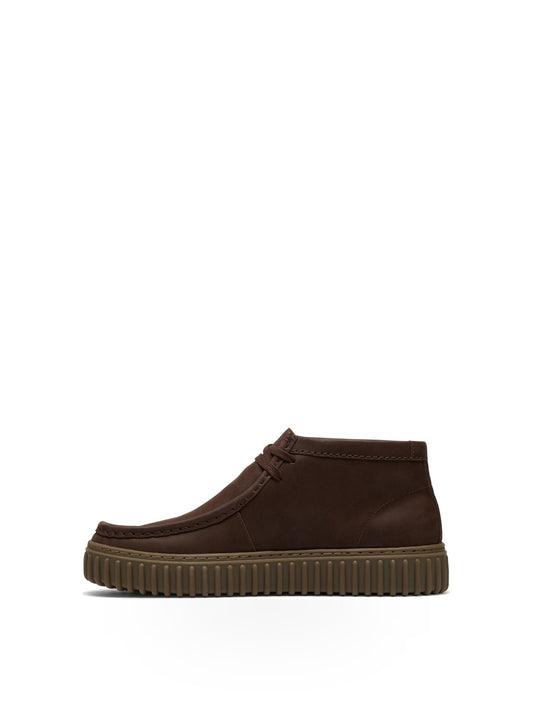Clarks Torhill Hi - Stivali e Stivaletti Uomo - Dark Brown