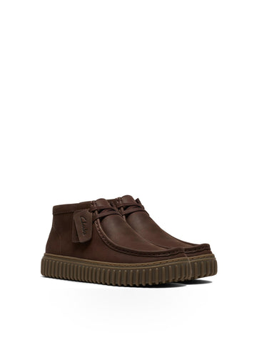 Clarks Torhill Hi - Stivali e Stivaletti Uomo - Dark Brown