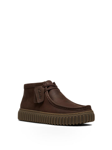 Clarks Torhill Hi - Stivali e Stivaletti Uomo - Dark Brown