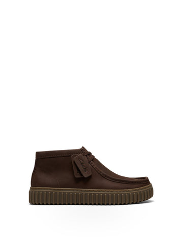 Clarks Torhill Hi - Stivali e Stivaletti Uomo - Dark Brown