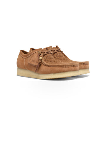 Clarks Wallabee - Stringate Uomo - Tan Weave