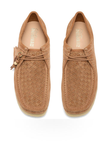 Clarks Wallabee - Stringate Uomo - Tan Weave