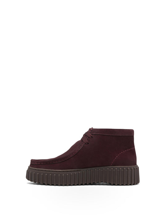 CLARKS Torhill Moss - Stivali e Stivaletti Donna - Dark Burgundy Suede