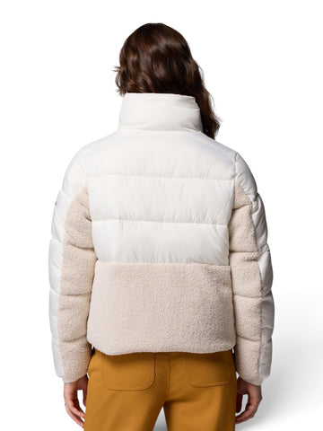 Columbia Leadbetter Point II Sherpa Hybrid - Capospalla Donna - Sea Salt