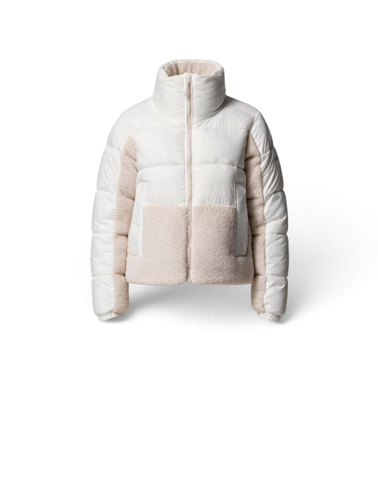 Columbia Leadbetter Point II Sherpa Hybrid - Capospalla Donna - Sea Salt