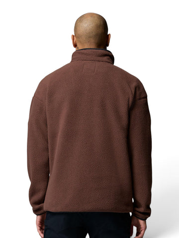 Columbia Helvetia II Half Snap Fleece - Felpe Uomo - Tobacco