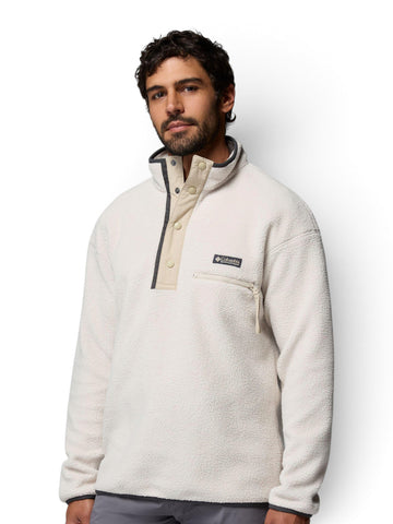 Columbia Helvetia II Half Snap Fleece - Felpe Uomo - Dark Stone