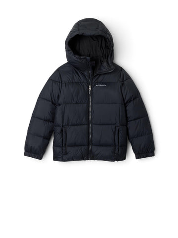 Columbia Puffect Hooded Jacket - Capospalla Bambino - Nero