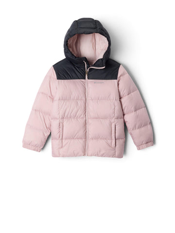 Columbia Puffect Hooded Jacket - Capospalla Bambino - Rosa
