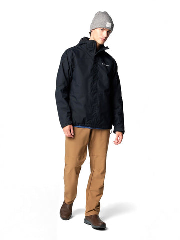 Columbia Hikebound II Interchange Jacket - Capospalla Uomo - Nero
