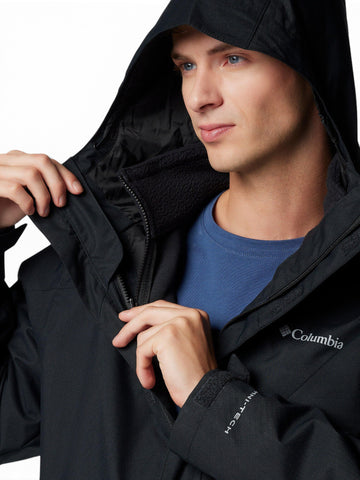 Columbia Hikebound II Interchange Jacket - Capospalla Uomo - Nero