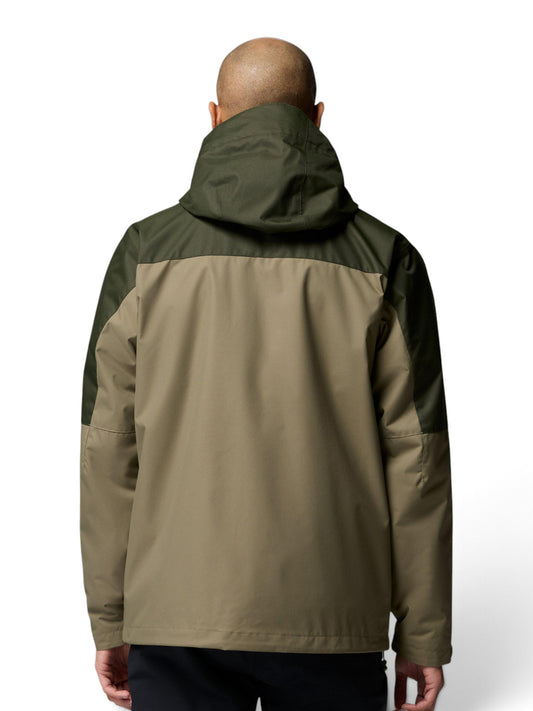 Columbia Hikebound II Interchange Jacket - Capospalla Uomo - Stone Green