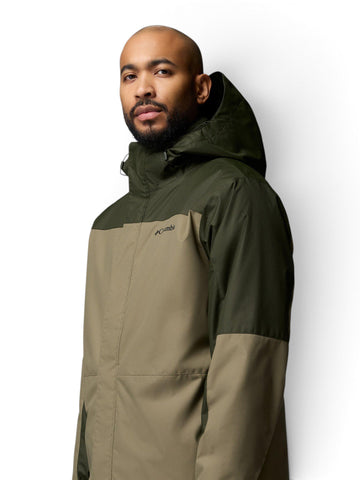 Columbia Hikebound II Interchange Jacket - Capospalla Uomo - Stone Green