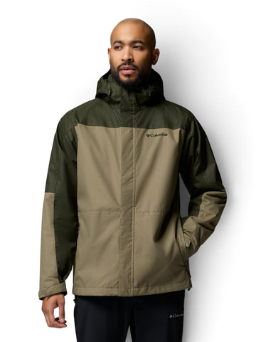 Columbia Hikebound II Interchange Jacket - Capospalla Uomo - Stone Green