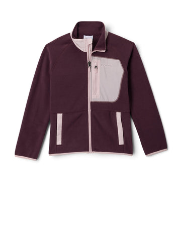 Columbia Fast Trek V Full Zip - Felpe Bambino - Blu