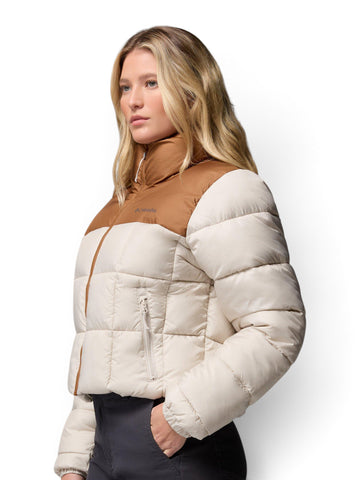 Columbia Puffect III Cropped Jacket - Capospalla Donna - Dark Stone