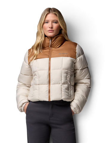 Columbia Puffect III Cropped Jacket - Capospalla Donna - Dark Stone