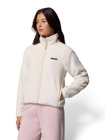 Columbia Canyon Camp Sherpa Full Zip - Felpe Donna - Chalk, Plush