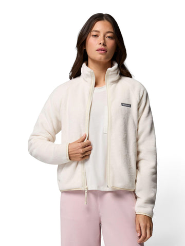 Columbia Canyon Camp Sherpa Full Zip - Felpe Donna - Chalk, Plush