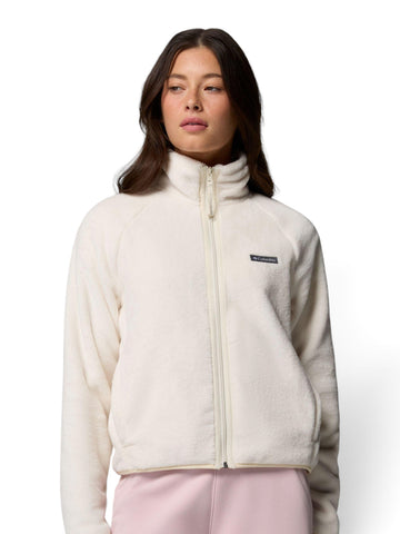Columbia Canyon Camp Sherpa Full Zip - Felpe Donna - Chalk, Plush
