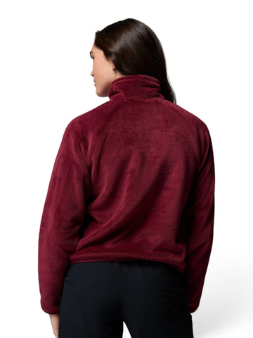 Columbia Canyon Camp Sherpa Full Zip - Felpe Donna - Rich Wine, Plush
