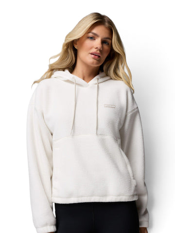 Columbia Timber Meadow MTR Fleece Hoodie - Felpe Donna - Sea Salt