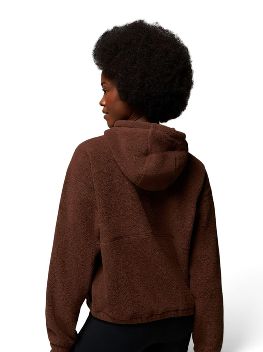 Columbia Timber Meadow MTR Fleece Hoodie - Felpe Donna - Tobacco