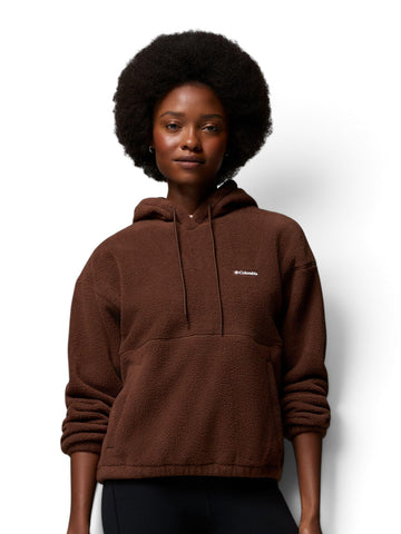 Columbia Timber Meadow MTR Fleece Hoodie - Felpe Donna - Tobacco