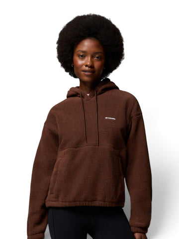 Columbia Timber Meadow MTR Fleece Hoodie - Felpe Donna - Tobacco
