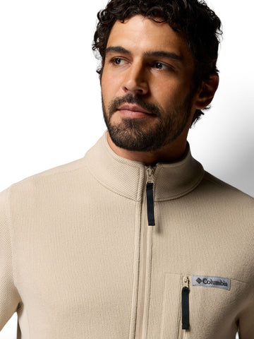 Columbia Sweater Weather Full Zip - Felpe Uomo - Ancient Fossil