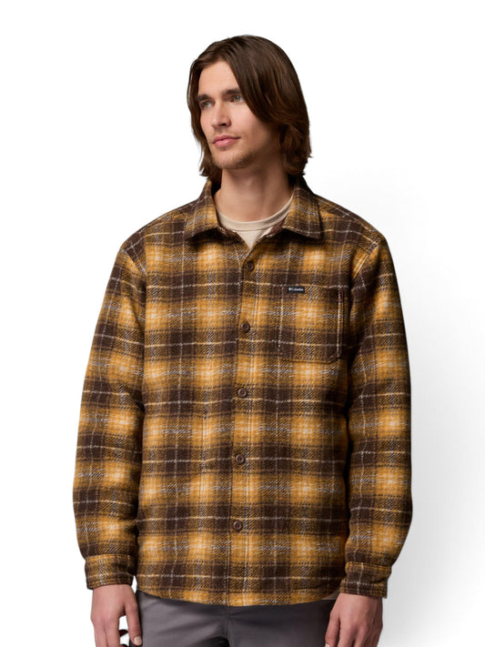 Columbia Hunter Arch Shirt Jacket - Camicie Uomo - Tobacco