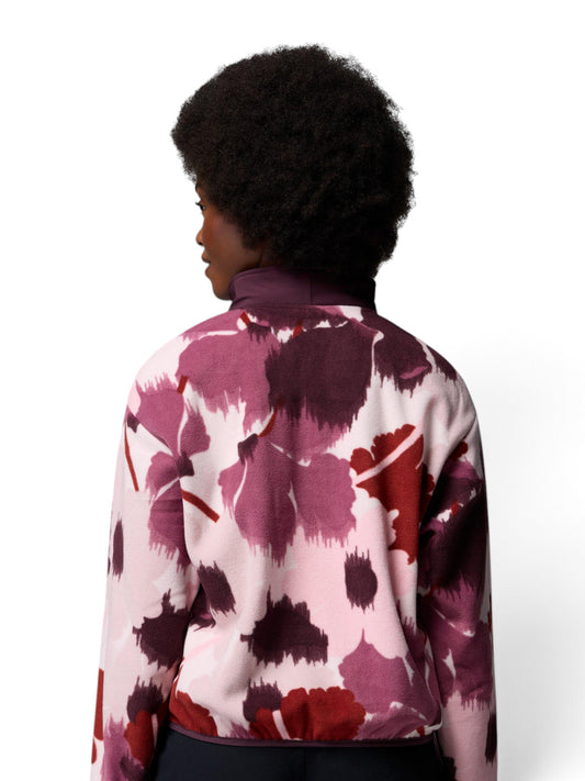 Columbia Sequoia Grove II Printed Half Zip - Felpe Donna - Antique Mauve