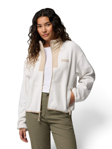Columbia Sequoia Grove II Full Zip - Felpe Donna - Sea Salt, Ancient