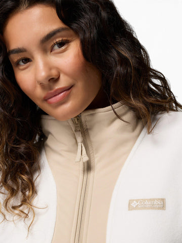 Columbia Sequoia Grove II Full Zip - Felpe Donna - Sea Salt, Ancient