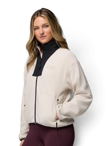 Columbia Sequoia Grove II Full Zip - Felpe Donna - Dark Stone, Bla