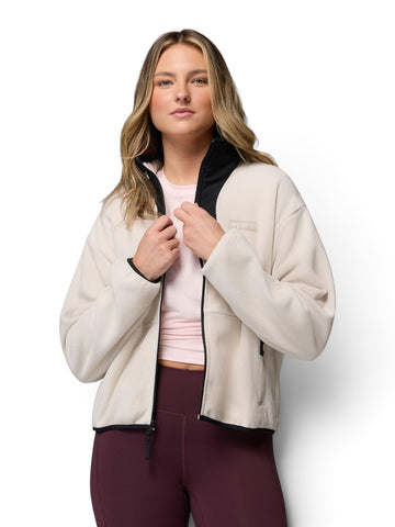 Columbia Sequoia Grove II Full Zip - Felpe Donna - Dark Stone, Bla