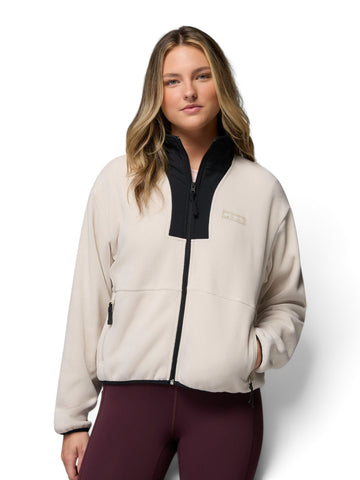 Columbia Sequoia Grove II Full Zip - Felpe Donna - Dark Stone, Bla