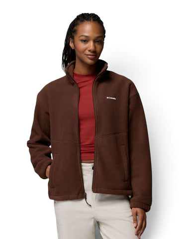Columbia Timber Meadow MTR Fleece - Felpe Donna - Tobacco