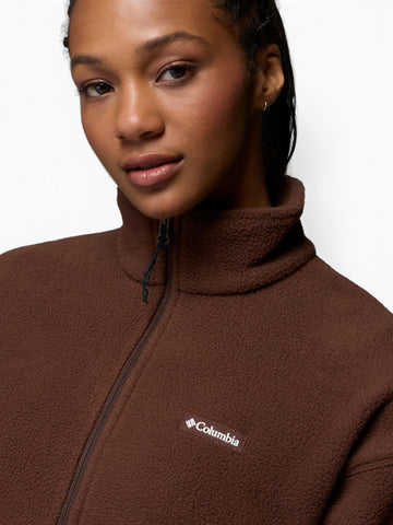 Columbia Timber Meadow MTR Fleece - Felpe Donna - Tobacco