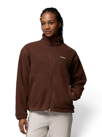 Columbia Timber Meadow MTR Fleece - Felpe Donna - Tobacco