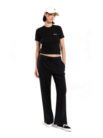 Dickies Wmns Mapleton Straight Sweatpant - Pantaloni Donna - Nero