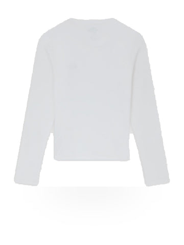 Dickies Gladeville Ls Tee - T-Shirt Donna - Bianco