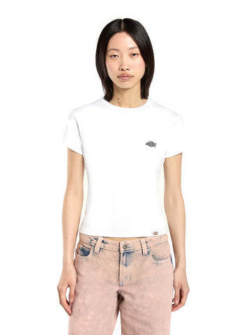 Dickies Wmns Gladeville Ss Tee - T-Shirt Donna - Bianco