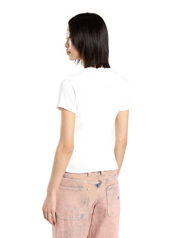 Dickies Wmns Gladeville Ss Tee - T-Shirt Donna - Bianco