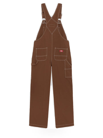 Dickies Wmns Hickory Bib W - Abiti Donna - Timber Brown