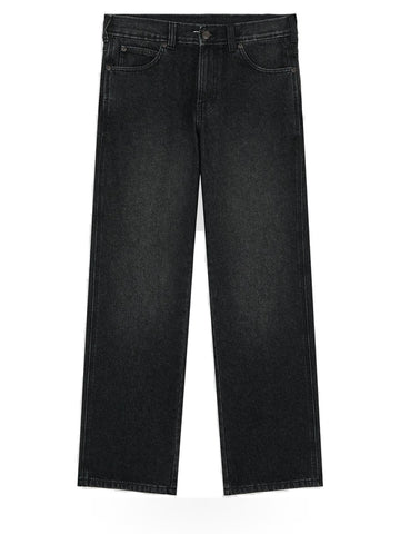 Dickies 954 Relaxed Straight Work Jeans - Jeans Uomo - Black Wash Faded