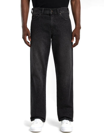 Dickies 954 Relaxed Straight Work Jeans - Jeans Uomo - Black Wash Faded
