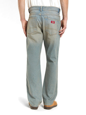 Dickies 983 Regular Straight Jeans - Jeans Uomo - Light Aged Fade